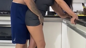 Wife And Husband Have Passionate Sex In The Kitchen - Havenaphscep
