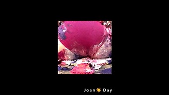 Joan Day, A Celebrity With A Pawg Figure, Celebrates Her Birthday With Cake And Gets Wet