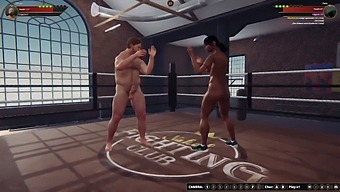 Ethan And Dela Go Head-To-Head In 3d Naked Fight