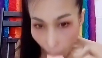 Thaitwentybabe'S Gym Challenge: Fitting A Big Dildo In My Small Vagina