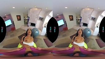 Jenna Foxx Fucked Over A Bed In Yoga Pants