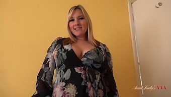 Busty Blonde Landlady Needs A Helping Hand In This Pov Video