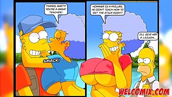 Discover The Finest Cartoon Porn Featuring The Simpson Family And Their Animated Counterparts!