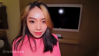 Enjoy A Pov View Of Fucking An Attractive Asian Girl From A Nightclub