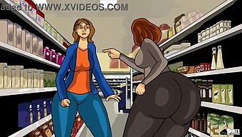 Mrs. Keagan With Large Buttocks Faces Difficulties At The Grocery Store (Proposition Season 4)