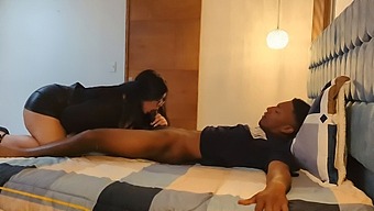 Latin Girl Enjoys Big Black Cock Of Her Friend'S Boyfriend