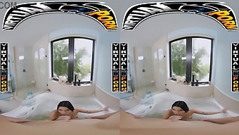 Immerse Yourself In A Steamy Bath With Kiana Kumani In This Virtual Reality Video