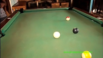 Rare Sexual Exchange In Cameroon: Billiards For A Hard Cock And Tight Ass