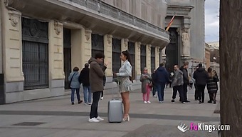 Nuria Millan, A Passionate Amateur, Enjoys Seducing Strangers On The Street For Sexual Encounters!