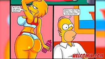 The Top-Rated Butt Moments In The Simpsons Adult Version!