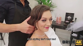 Hd Porn Video: Cheating Brunette Bride'S Wild Wedding Night