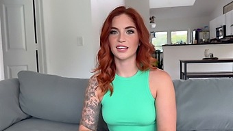 A Redhead Neighbor With A Big Butt Seeks Advice And Gets Pounded Hardcore By A Well-Endowed Man