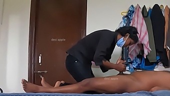 Satisfying Happy Ending For A Penis During A Massage