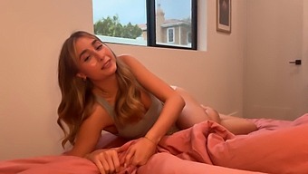 Lily Phillips Teases With Her Sexy Legs And Makes Your Dick Hard