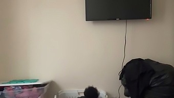 Unintentional Recording Of A Bbw'S Rough Anal Sex Session