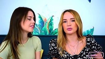 Kaisa And Jamie Share Nico'S Large Penis In A Sensual Encounter