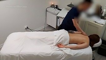 Uninformed Waitress Receives An Unexpected Deep Massage From A Tattooed Masseur