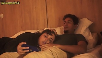 Almost Caught Watching Porn With Stepbrother Leads To Unexpected Face Fucking