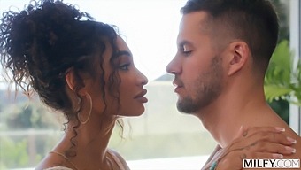 Medusa, The Toned Milf, Enjoys Riding A Young Man'S Penis Throughout The Day